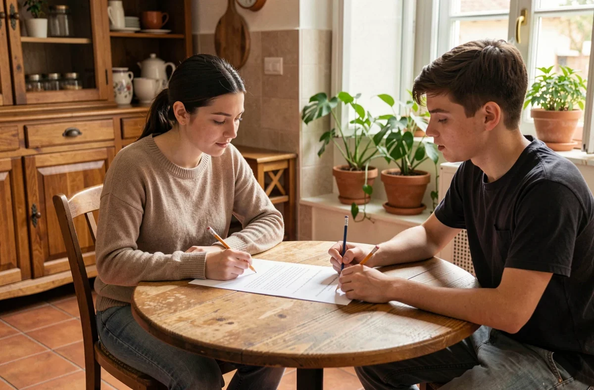 Séance de cours particuliers avec Top Soutien Scolaire dans une maison de Toulouse